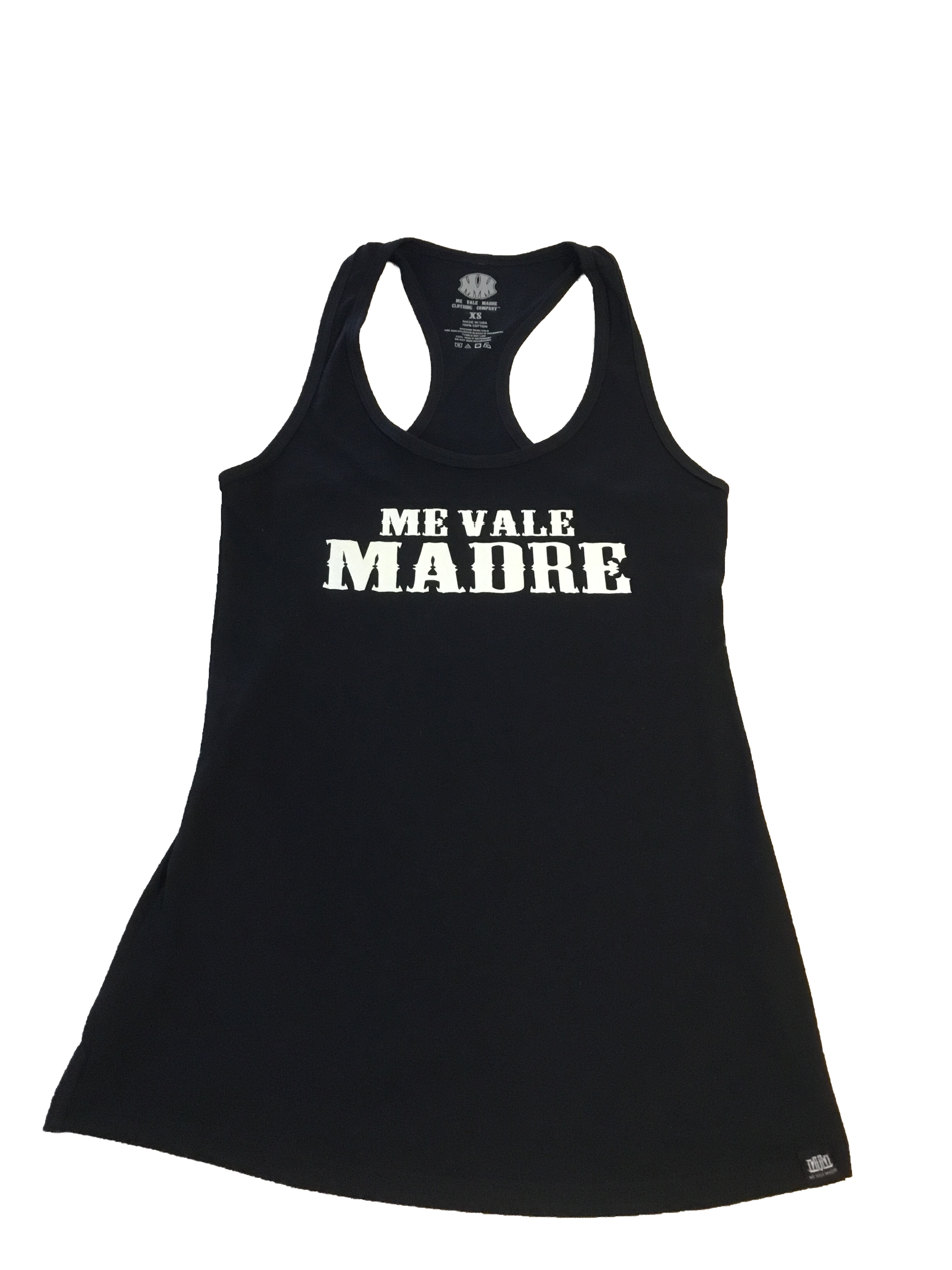 Me Vale Madre Ladies Tank - Finished Edge