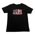 Load image into Gallery viewer, Youth MVM Flag T-shirt Black
